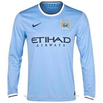 Maillot Manchester City Manche Longue Domicile 2013-2014